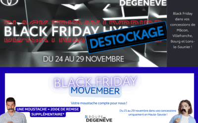 C’est le Black Friday dans vos concessions Toyota !
